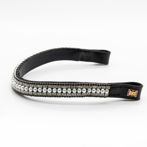FULL Black – Navy-Clear-White Pearl SR Wide Browband
